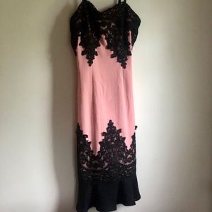 Venus Gorgeous Pink & Black Dress, XS, BNWOT, (CLOS)